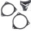 2PCS 6.5 Inch Car Horn Gasket Solid Speaker Washer Adapter Bracket Suitable for    Qashqai 4