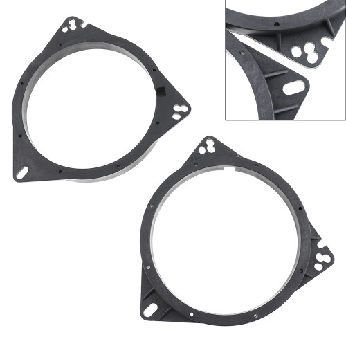 2PCS 6.5 Inch Car Horn Gasket Solid Speaker Washer Adapter Bracket Suitable for    Qashqai 2