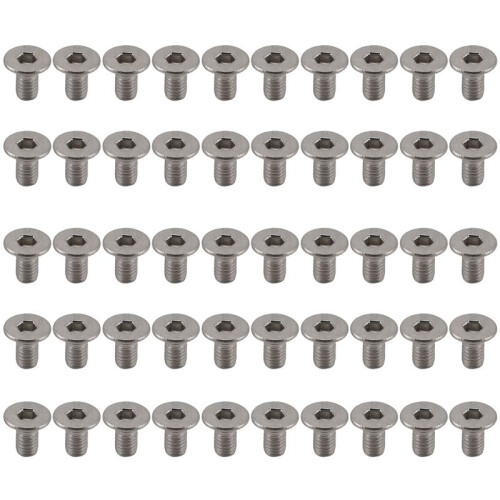 M3 x 6mm Hex Socket Countersunk Flat  Screw Bolts 50pcs