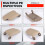 1Pcs Leather Armrest with Plastic Plate for  E46 3 Series 1999-2005 Left Hand Drive Beige 7