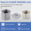 Plastic Kitchen Food Waste Trash Can Compost with Drainer Rubbish Container Organizer Accessories Tools-Light Grey 2