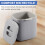 Plastic Kitchen Food Waste Trash Can Compost with Drainer Rubbish Container Organizer Accessories Tools-Light Grey 4