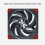 120mm PC Fan Double Ball Bearings High Temperature Resistant-P 6
