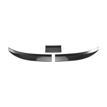 Universal Car Spoiler, Adjustable Rear Trunk Spoiler Lip Roof Tail Wing Accessories, Carbon Fiber