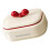 Popular Bowknot Soap Holder With Drain Holes For-clamshell 1