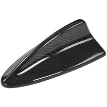 Para 3 SéRies E90 E92 X1 X5 X3 X6 Antena de Carro de Barbatana de TubarãO GuarniçãO de Fibra de Carbono Estilo AcessóRios ABS