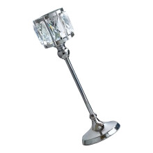 Elegant Metal Crystal Tealight Candle Holders For-silver L
