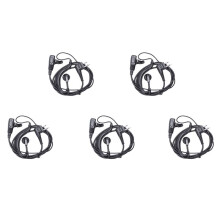 5X 2Pin Ptt Headphones Earpiece for Gp88 Gp68 Gp300 Gp88S Gp3688 Gp3188 Dep450 Ep450 Walkie Talkie