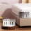 Bed Sheet Holders for Mattress with Adjustable Straps, Secure Locking Clips, Fits All Sizes, Gray 4 Pack 3