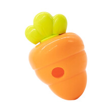 Wortelvorm Hondenvoer Feeder Toy Treats Dispenser voor-L