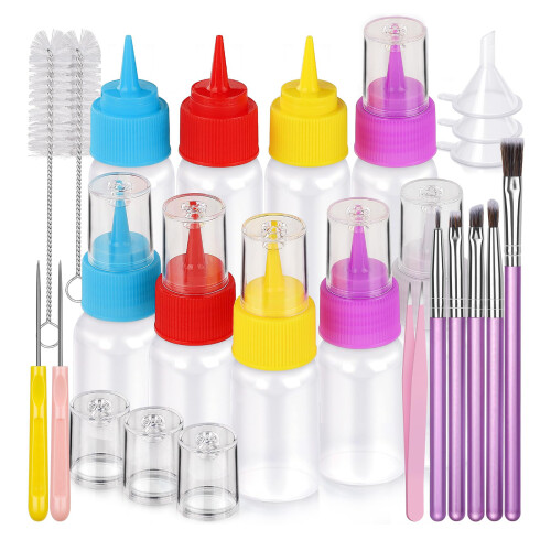 Complete Baking Decorating Tool Set With Tweezers Squeeze