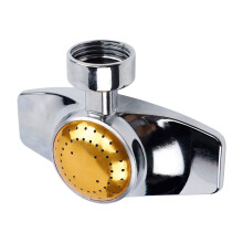 360 Degree Metal Fine Hole Spots Sprinkler Head For-Yellow