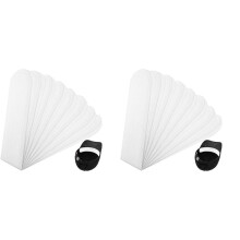 60Pcs Hat Liner Cap Protection Insert Headband Sweatband Disposable Hat Liner Moisture Absorbing Sweat Pads