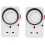 2X 24-Hour Segmented Timer --Saving Plug Timer Socket Kit-with  Controller 3-Pin Plug UK Plug 1