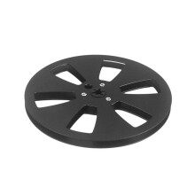 7 Inch 6 Hole 1/4 Empty Take  Reel to Reel Small Hub Empty Tape Reels Opening Machine Tray Metal Tape Recorder Parts A