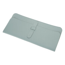 Green Leather Keyboard Bag with Padded Interior and Dust Protection for Laptop Keyboard Storage