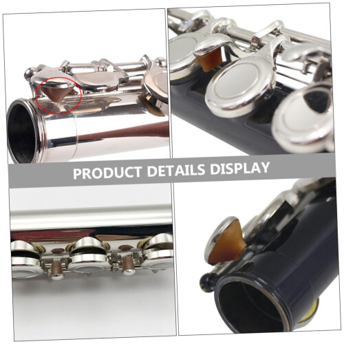 5Pcs Flute Accessories Set Flute Button Mute Bricks Fast  Parts Easy Installation Durable 2