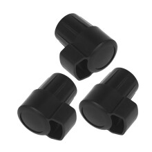 3pcs Alto Saxophone Accessories Bent Neck Key End Caps Restore Playability and Protect Keys