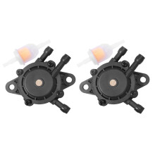 2X Fuel Pump for  17HP-25  Small Engine Lawn Mower Tractor, Gas Vacuum Fuel Pump for   Briggs