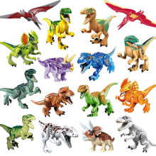 16pcs Fit Lego Jurassic Park World Tyrannosaurus Minifigures Kids Toys Gifts