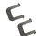 Replacement Legs for K860 Keyboard Restore Stability Maintain Typing Angle Durable Pair  Parts 1