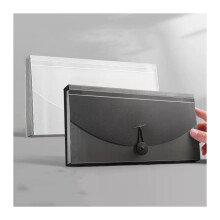Accordion File Folder 13 Pockets PP Document Organizer Large Capacity Bill Holder for Home Office (Color B)
