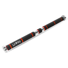 Pull Up Door Bar Home Gym Black Red