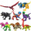 8 PCS Small Dinosaurs Building Blocks for Display & Collection 1