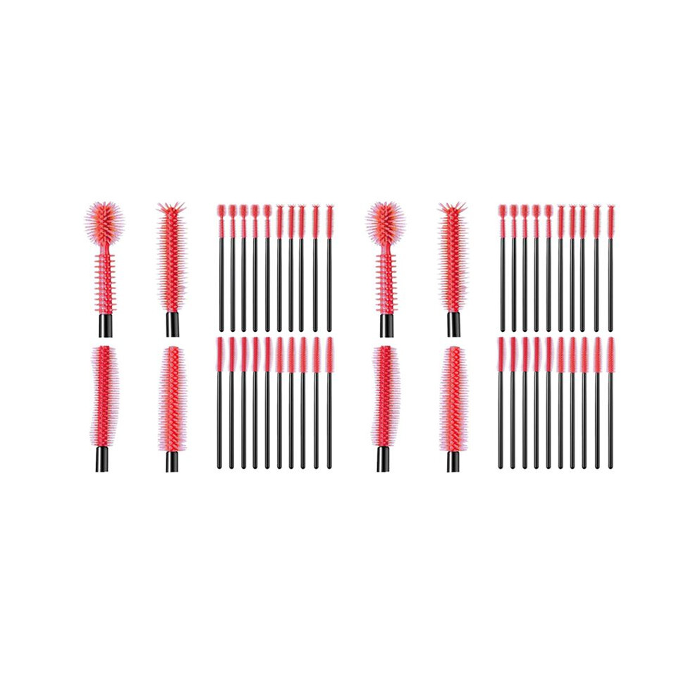 40 Pcs Cranny Sewing Machine Cleaning Brushes, Reusable Silicone Dense Bristles Cleaning Brushes For Sewing Machine 6033082180418