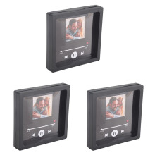 3X Music Fridge Sticker,Album Fridge Magnet Music Movement Can Songs and Can'T Adjust Volume Valentine'S Day Gifts A