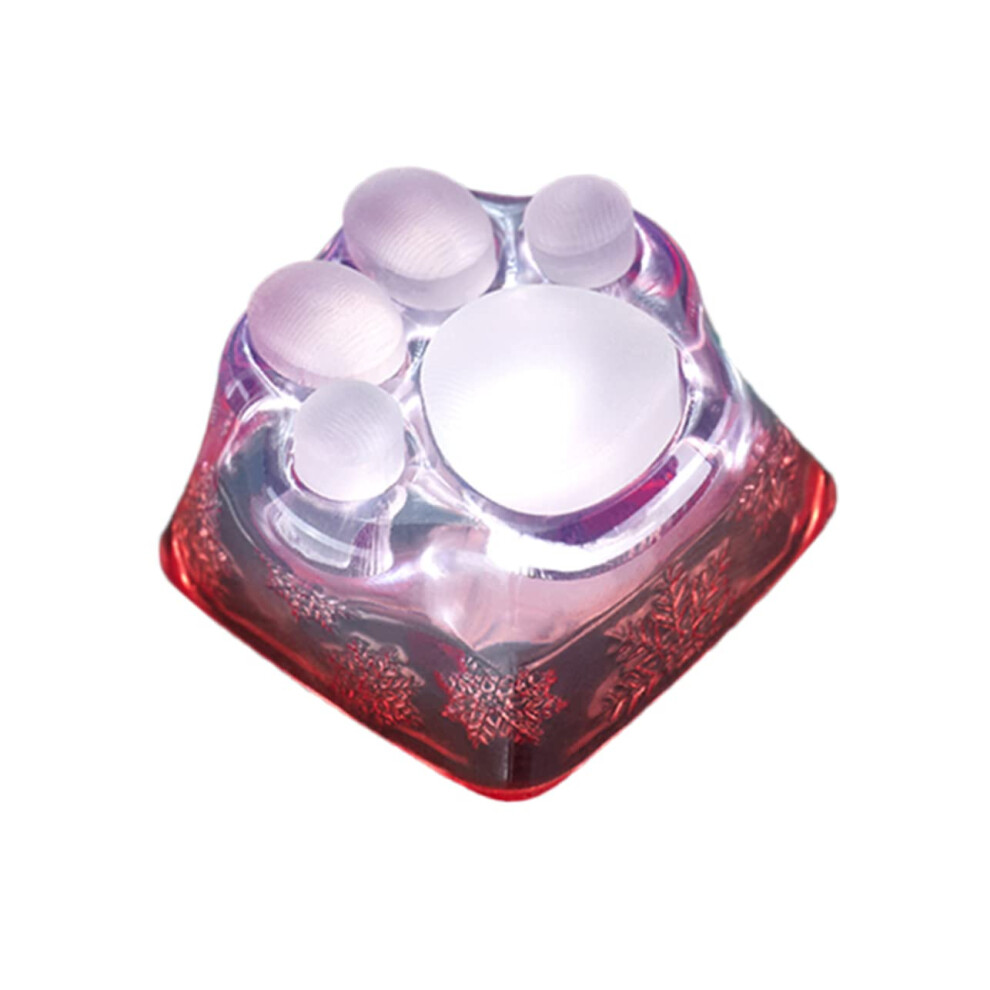 Resin Keycap For Mechanical Keyboard, Translucent Design Enhances Rgb Lighting, Cute And Durable 9771547497790