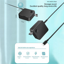 6X Suitable for  Square Notebook Portable Power Adapter 65W Type-C Port Pd Fast Charge Computer Charger US Plug