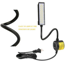 2X 30 LED Sewing Machine Light Sewing Lighting for Workbench Lathe Drill Press Flexible Gooseneck Arm Work Lamp US Plug