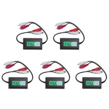5X NOUVEAU 3.5mm Filtre de Bruit de Voiture RCA Filtre D'Audio Amplificateur D'Audio Suppresseur D'Isolateur de Boucle qui Mise A la Terre