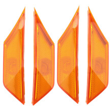 2 Satz Seiten Markierungs Leuchte Objektiv für 2016- 10. Gen   Limousine / Coupe / SchräGheck (Orange)