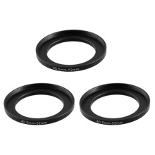 3X Replacement 40.5mm-52mm Metal Filter Step Ring Adapter for Camera