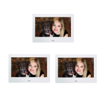 3 Set 7 Inch HD Digital Photo Frame 800x480 LED Electronic LCD Photo Frame with Remote Control US Plug B