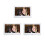3 Set 7 Inch HD Digital Photo Frame 800x480 LED  Electronic LCD Photo Frame with Remote Control US Plug B 1