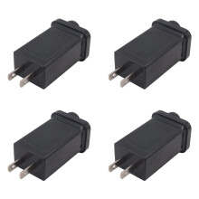 4X 24V Transformer Plug Power Supply Suitable for Christmas Halloween LED Equipment Decorations US Plug