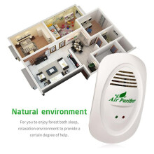 2X Pluggable Air Purifier Small Room Wall Air Freshens Reduces Odors From Pets, Negative Ion US Plug