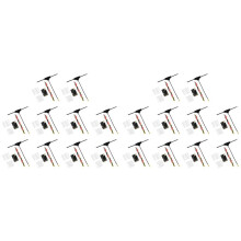 20PCS ELRS 2.4GHz Receiver ExpressLRS Receiver with T-Type Antenna Support Wifi Upgrade for FPV RC Long Range Drone