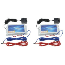 2X Electronic Water Descaler System Reduces Limescale Rust and Minerals No Chemicals Easy Installation US Plug