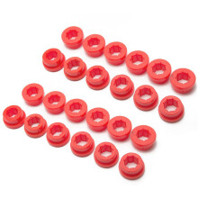 24Pcs/Lot Lower Control Arm Rear Camber Kit Replacement Bushings EP-CA0111 for 88-05 Ek Eg Es Red