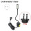 2X 30 LED Sewing Machine Light Sewing Lighting for Workbench Lathe Drill Press Flexible Gooseneck Arm Work Lamp US Plug 6