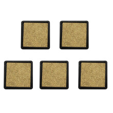 5X Ink Pad Stamp Pad for Wedding Letter Document Gold