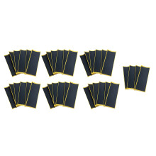 40Pcs/Lot Black Fingerboard Deck Uncut Tape Stickers Black Foam Grip Tape Stickers 38mmx110mm