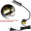 2X 30 LED Sewing Machine Light Sewing Lighting for Workbench Lathe Drill Press Flexible Gooseneck Arm Work Lamp US Plug 10