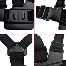 2X Borstbody Riembevestiging Riemhouder voor Osmo Actiecamera voor Hero