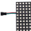 5X LED Matrix Panel, WS2812B RGB 832 Pixels Digital Flexible Dot Matrix Individually Addressable LED Display Screen 6