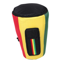 Drum Travel Case with Thick Padded Protection, Shoulder Straps and Pockets for Snare and Tambourine